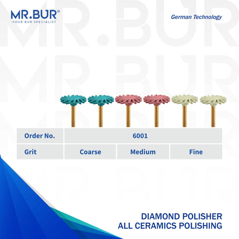 All Ceramics Polishing Diamond Polisher (Anterior)