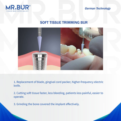 Soft-T Soft Tissue Trimming Bur FG