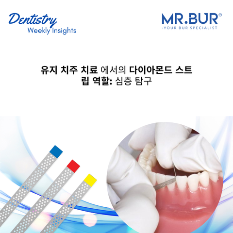 Mr Bur explores the role of diamond strips in supportive periodontal therapy highlighting their applications and benefits for effective dental care.