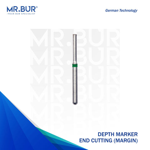 Depth Marker End Cutting Coarse Diamond Bur FG (Margin)
