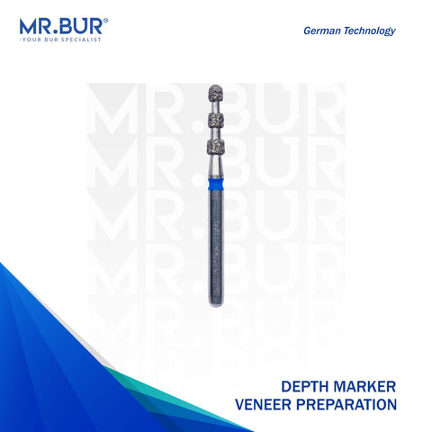 Depth Marker Veneer Preparation Diamond Bur FG