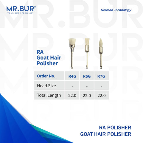 Soft Goat Hair Polishing Brush HP